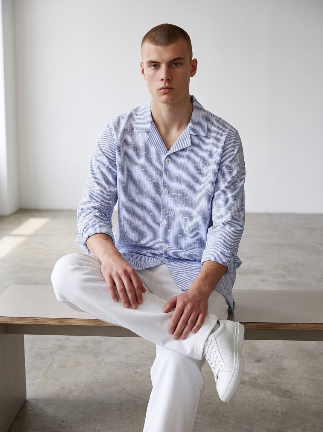 Premium Embroidered Summer F/S Shirt