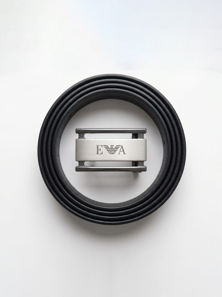 E/A Men Belt Black EM006910