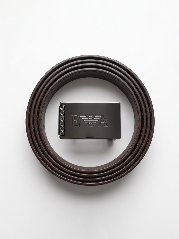 E/A Men Belt Brown EM006911
