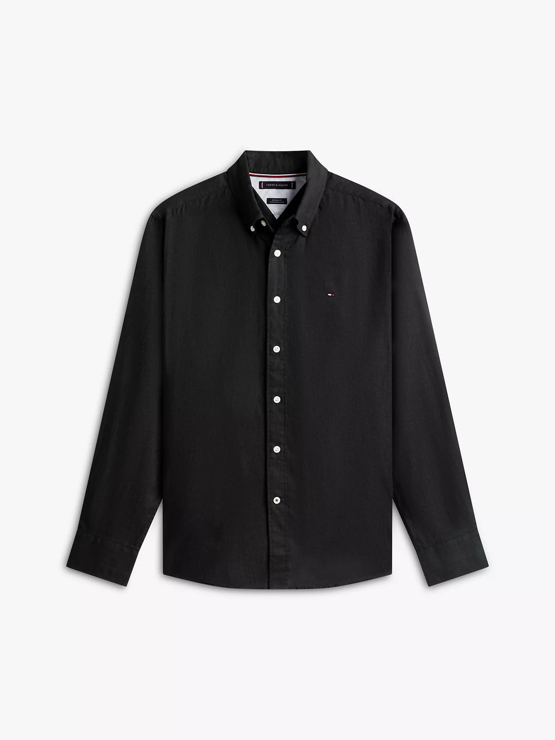 TH Men L/S Button Down Plain Shirt XM04090