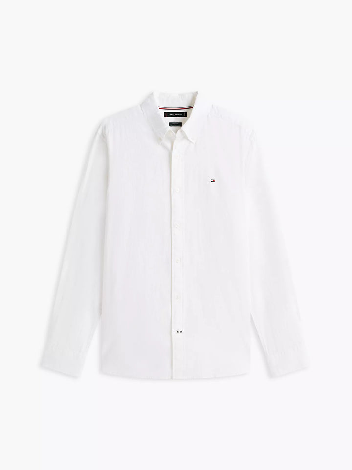 TH Men L/S Button Down Plain Shirt XM04090