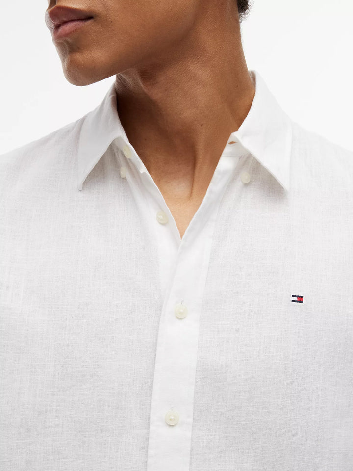 TH Men L/S Linen Button Down Casual Shirt MT-XM04090
