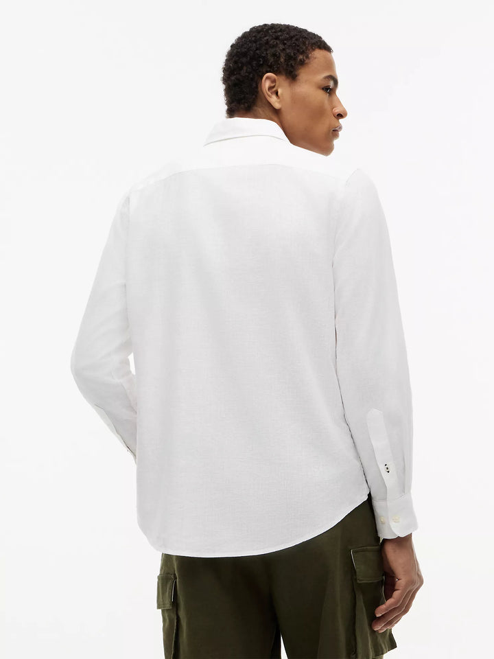 TH Men L/S Linen Button Down Casual Shirt MT-XM04090