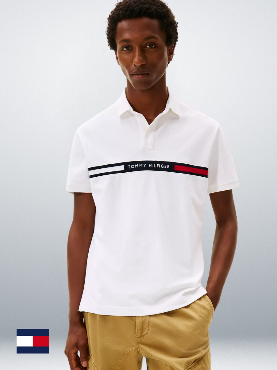 TH Men S/S Printed Polo MT-XM04382