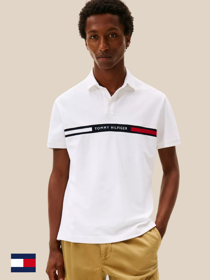 TH Men S/S Printed Polo MT-XM04382