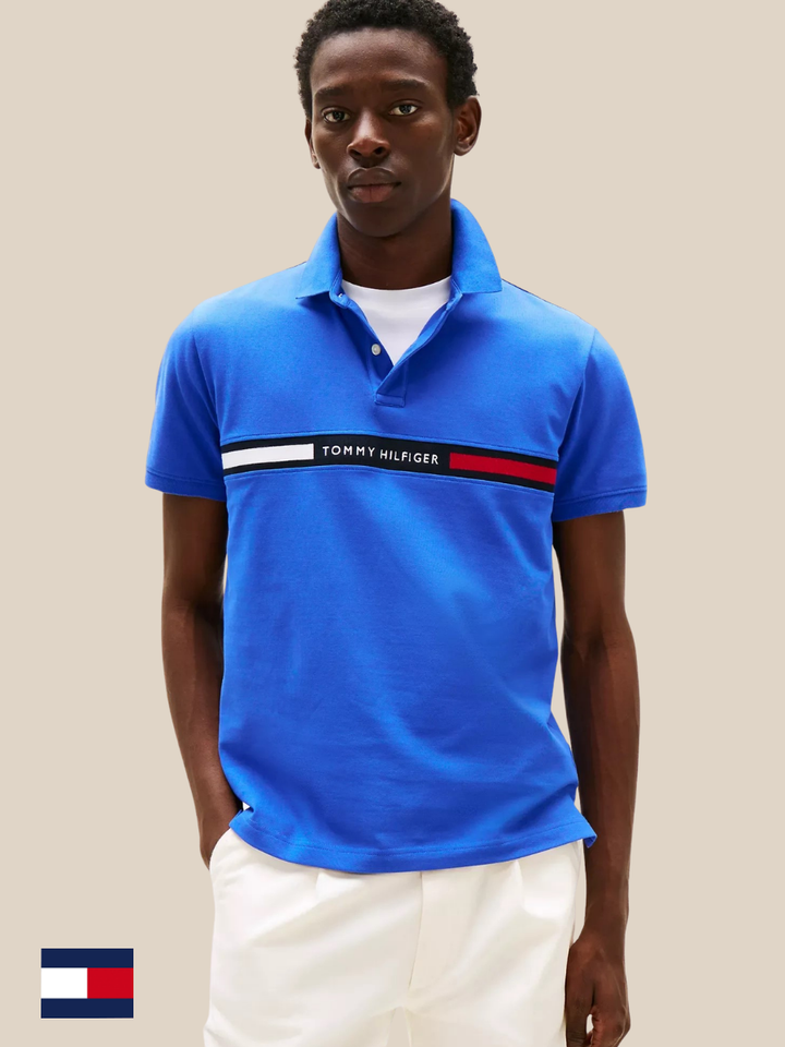 TH Men S/S Printed Polo MT-XM04382