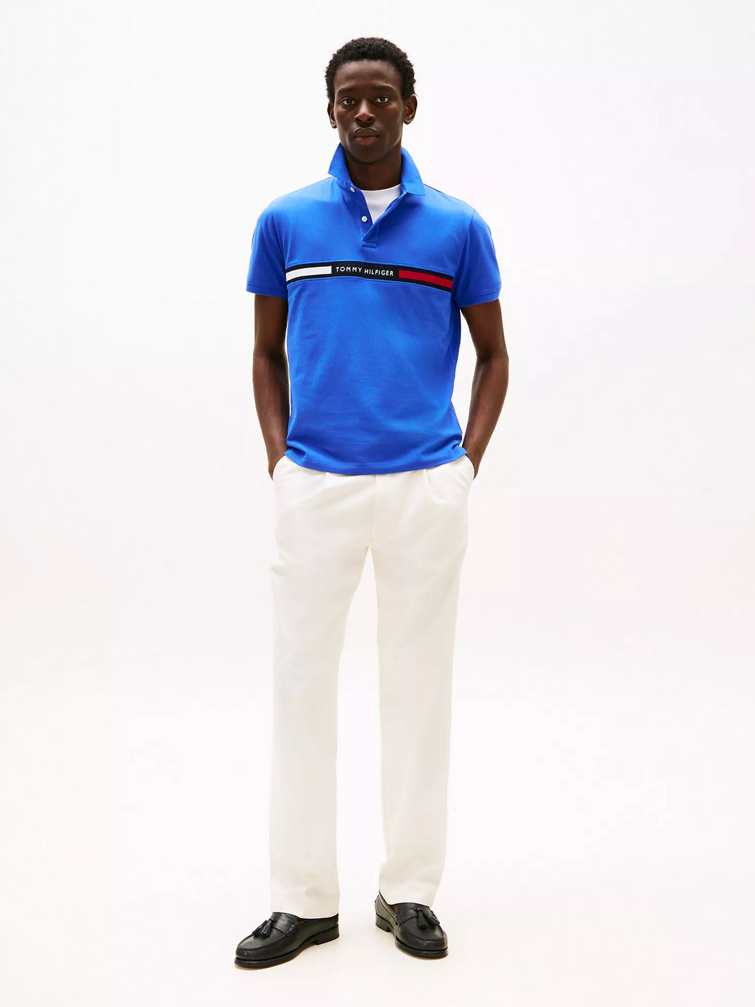 TH Men S/S Printed Polo MT-XM04382