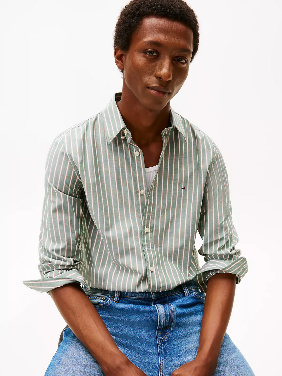 TH Men L/S Button Down Lining Casual Shirt MT-XM05661