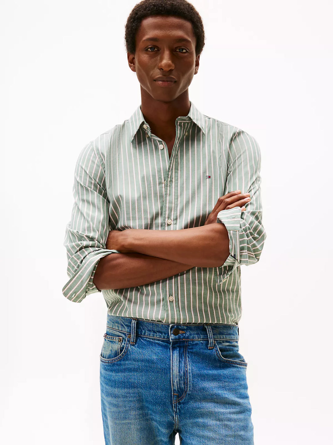 TH Men L/S Button Down Lining Casual Shirt MT-XM05661
