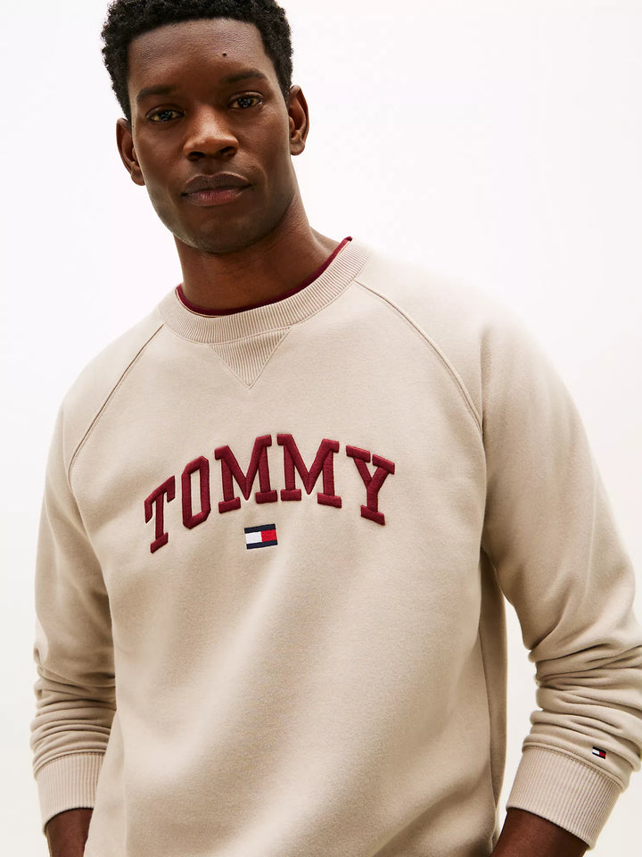 TH Men L/S Sweat Shirt AT-SB-XM06318 (Beige)