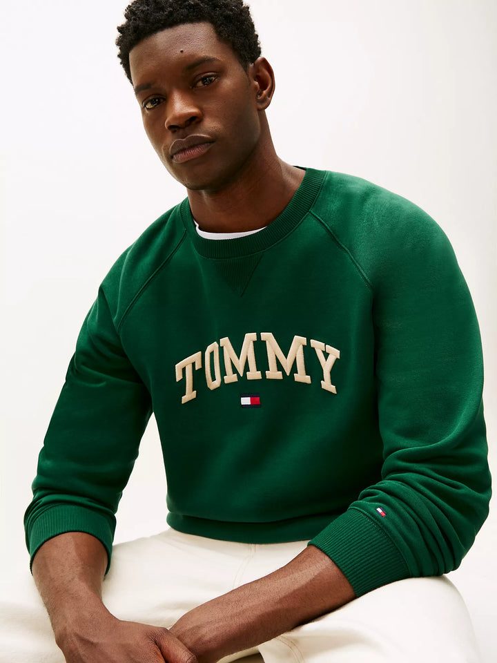 TH Men L/S Sweat Shirt AT-SB-XM06318 (Green)