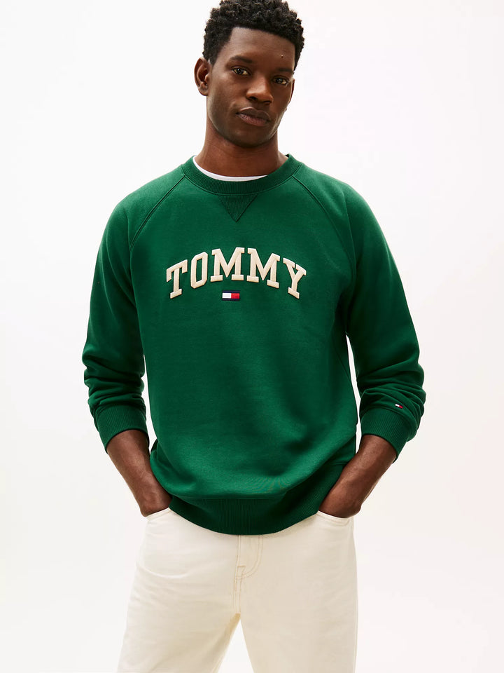 TH Men L/S Sweat Shirt AT-SB-XM06318 (Green)