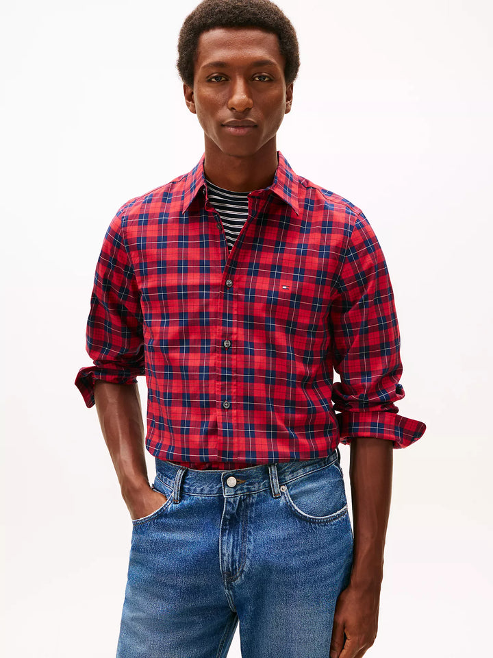 TH Men L/S Button Down Check Casual Shirt MT-XM06528