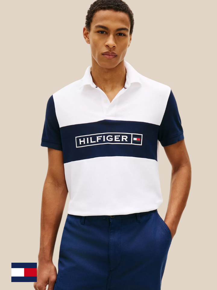 TH Men S/S Printed Polo MT-XM07333