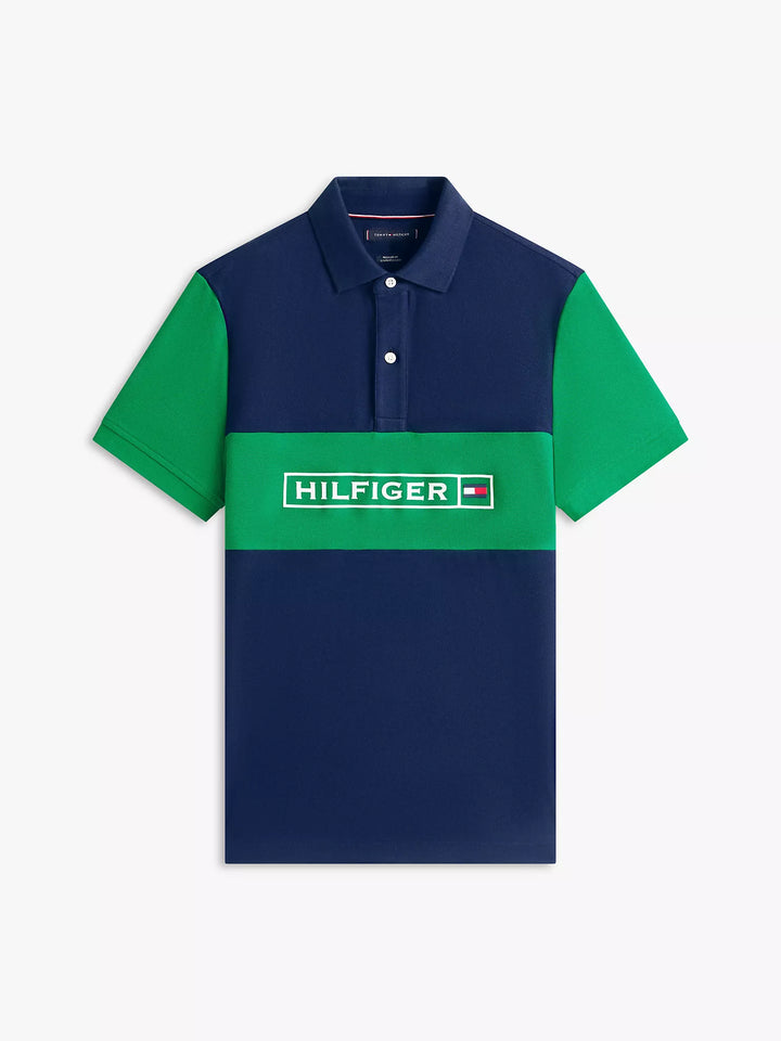 TH Men S/S Printed Polo MT-XM07333