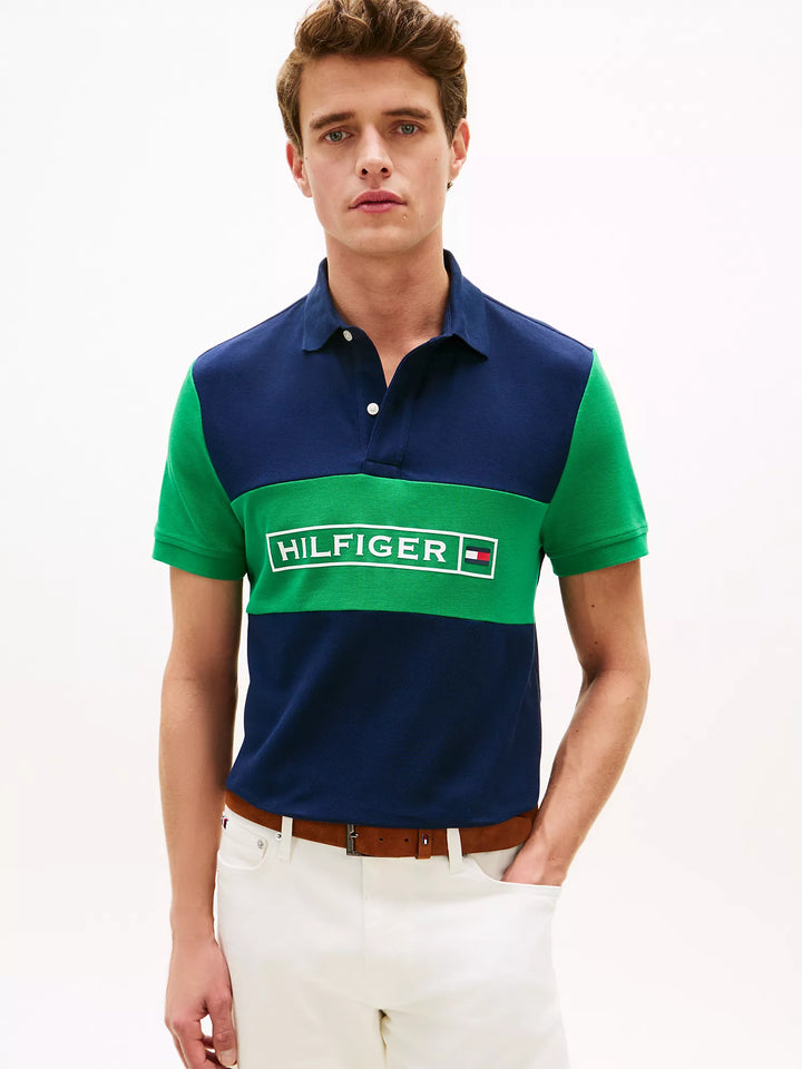 TH Men S/S Printed Polo MT-XM07333