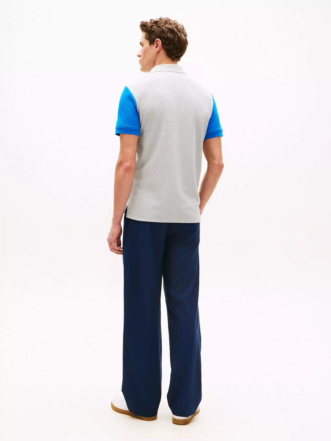 TH Men S/S Printed Polo MT-XM07333