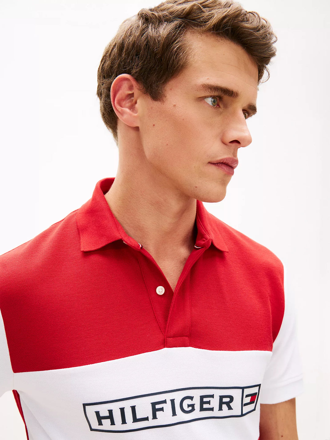 TH Men S/S Printed Polo MT-XM07333