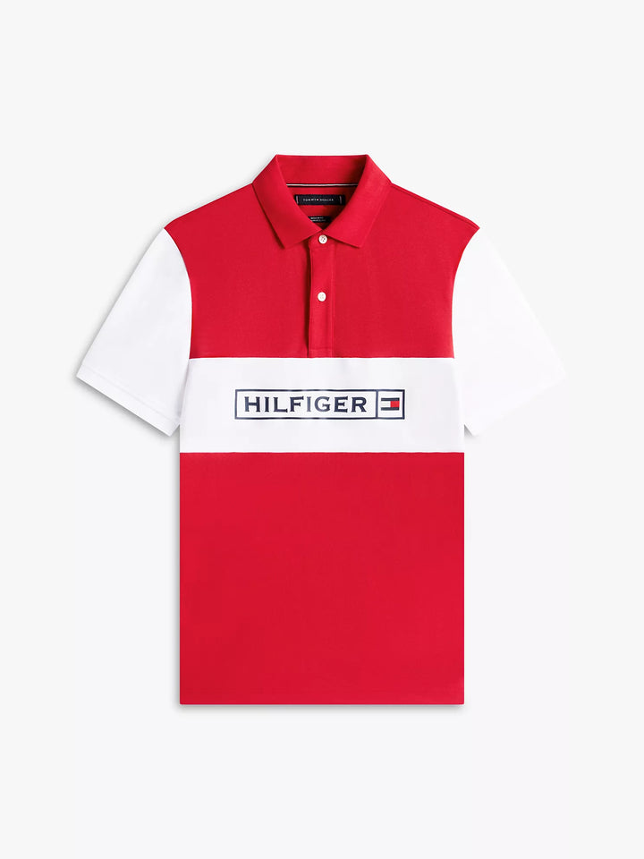 TH Men S/S Printed Polo MT-XM07333
