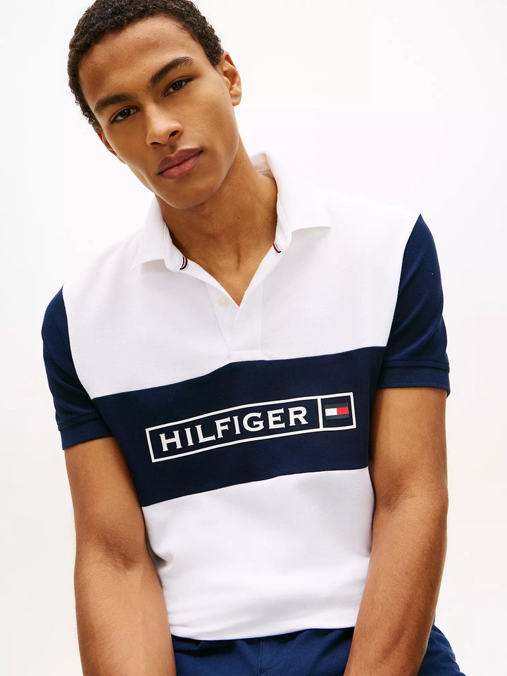 TH Men S/S Printed Polo MT-XM07333