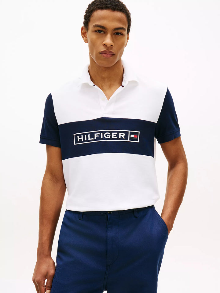 TH Men S/S Printed Polo MT-XM07333