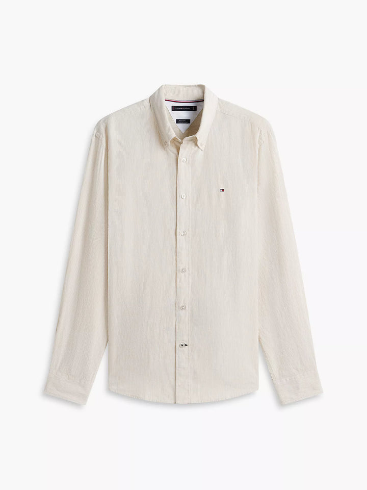 TH Men L/S Linen Button Down Lining Casual Shirt MT-XM07399