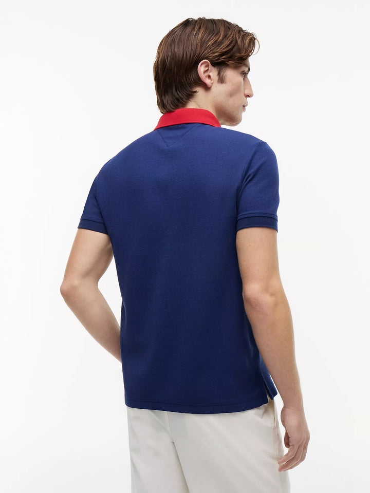 TH Men S/S RF Striper Polo AT-SB-XM07680