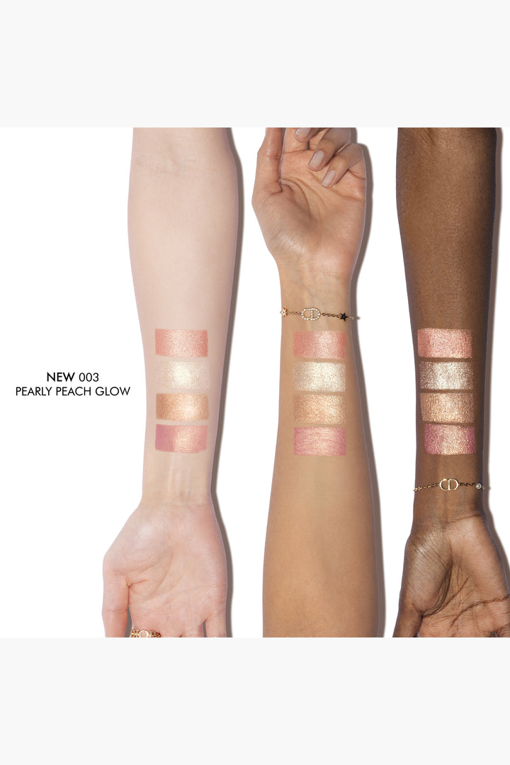 Dior Backstage Glow Maximizer Palette 003 Pearly Peach Glow 10g