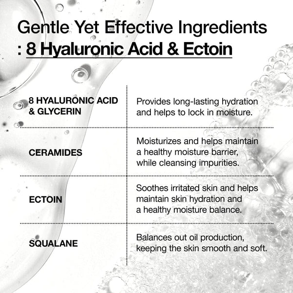 Anua Hyaluronic Acid 8+ Moisturizing Gentle Gel Cleanser 150ml