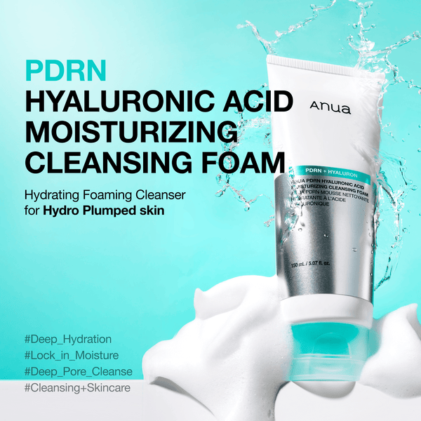 Anua PDRN Hyaluron Moisturizing Cleansing Foam 150ml