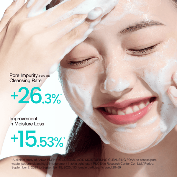 Anua PDRN Hyaluron Moisturizing Cleansing Foam 150ml