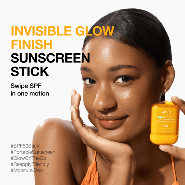 Anua Glow Stick Invisible Glow Finish Sun Screen 18g