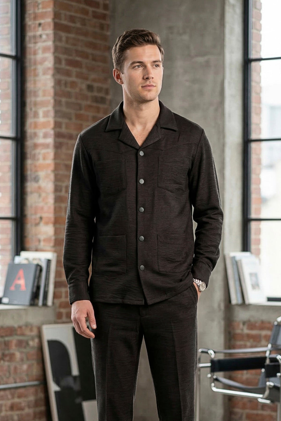 Midnight Structured Co-Ord