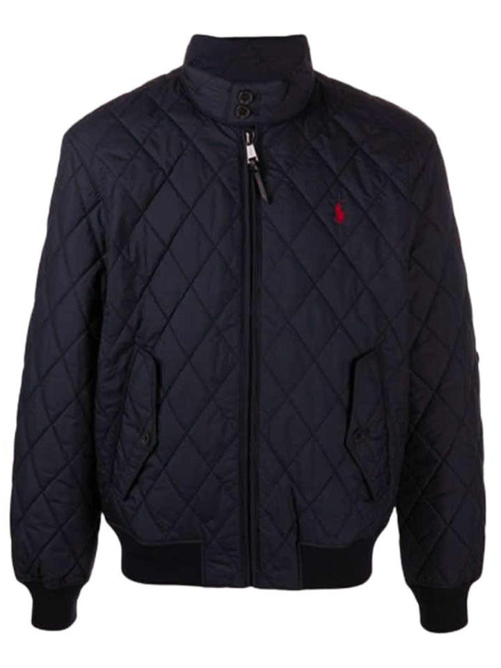 RL Men L/S Bomber Diamond Check Jacket AT-SB-710936464