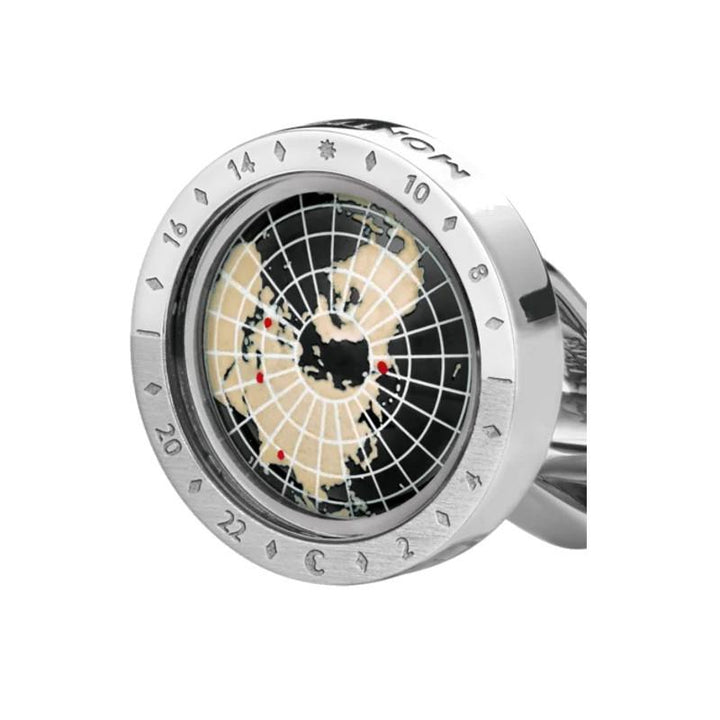 Montblanc 1858 Geosphere Cufflinks Black MB126164