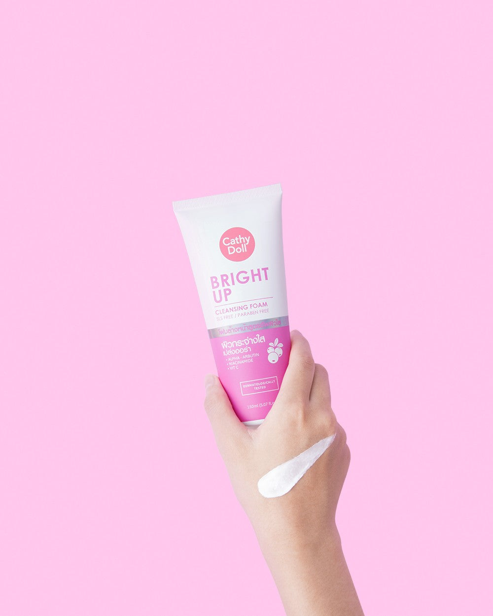 cathy l-glutathione cleansing foam Best Daily Brightening Face Wash Doll Store Cathy Doll Aura Whitening Serum + Foam Cleanser is enhanced with glutathione and provides deep cleansing. Cathy Doll Bright Up Cleansing