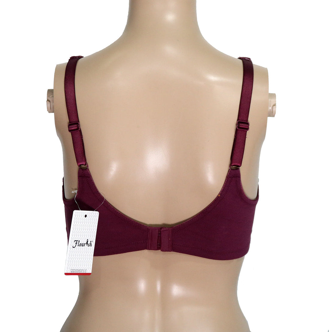 Flourish Minimizer Bra 61305 (Purple)