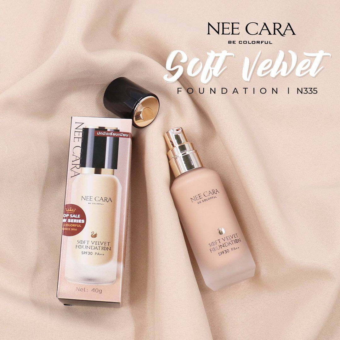 Nee Cara Soft Velvet Foundation 40g #21 Velvet (Thai)