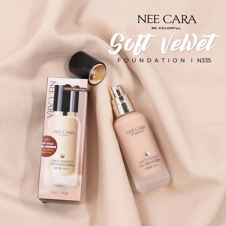 Nee Cara Soft Velvet Foundation 40g #20 Velvet (Thai)