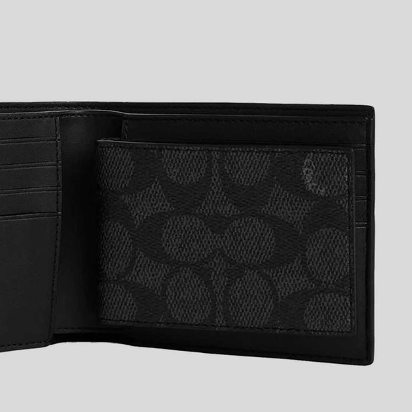 Coach Men Wallet Blue CW385