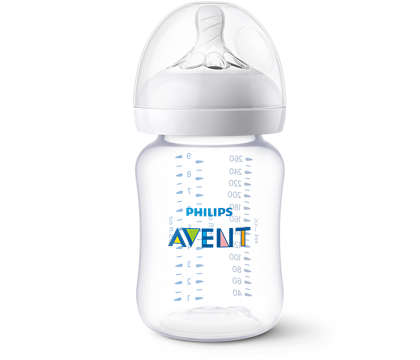 AP Baby Natural 9OZ 260ml PK Of 2 Feeding Bottle For 1m+ SCF474/27 ID 2277