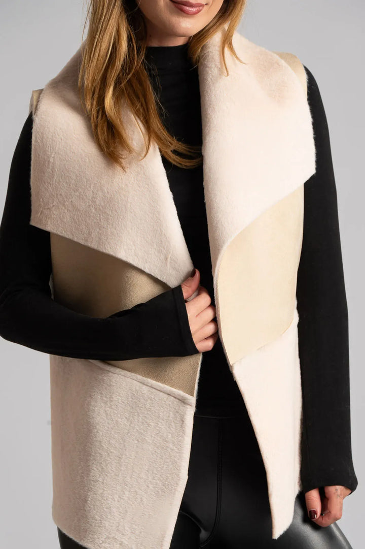 Glossy Ladies S/L F/O Leather Style Jersey 8524 (Skin)