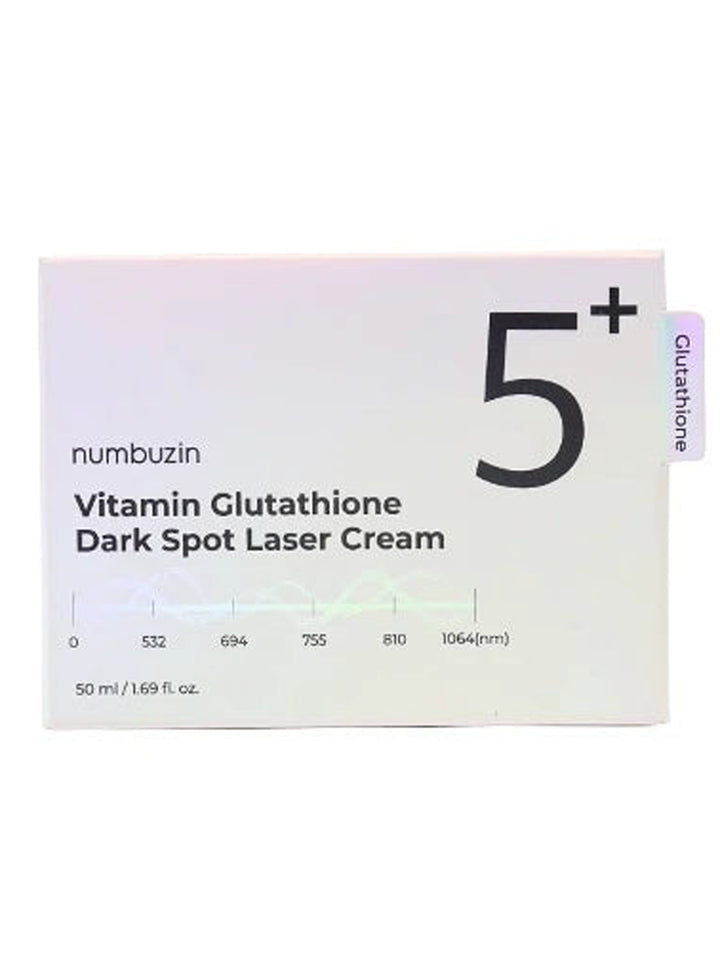 Numbuz 5+ Vitamin Glutathione Dark Spot Laser Cream 50ml