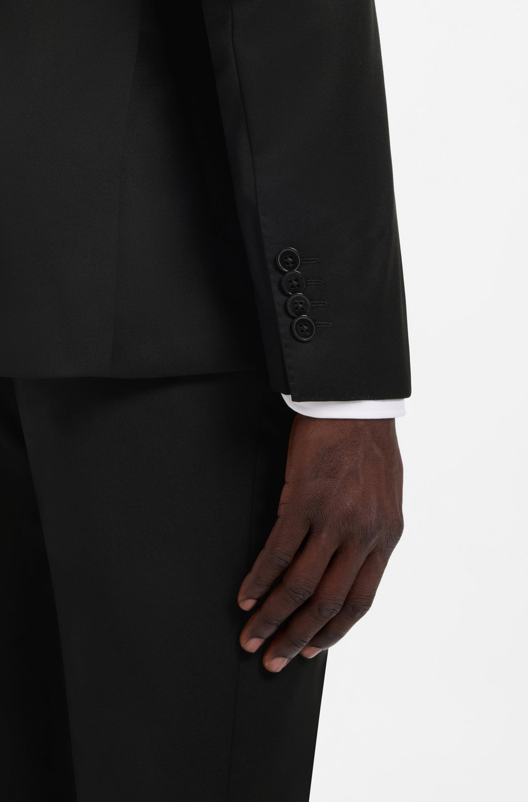 Hugo Boss Men Wool Plain Suits-50485595