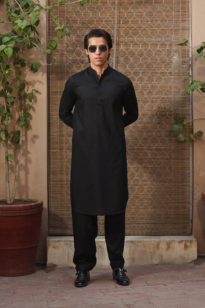 Poly Viscos Classic Round BTM Kameez Shalwar