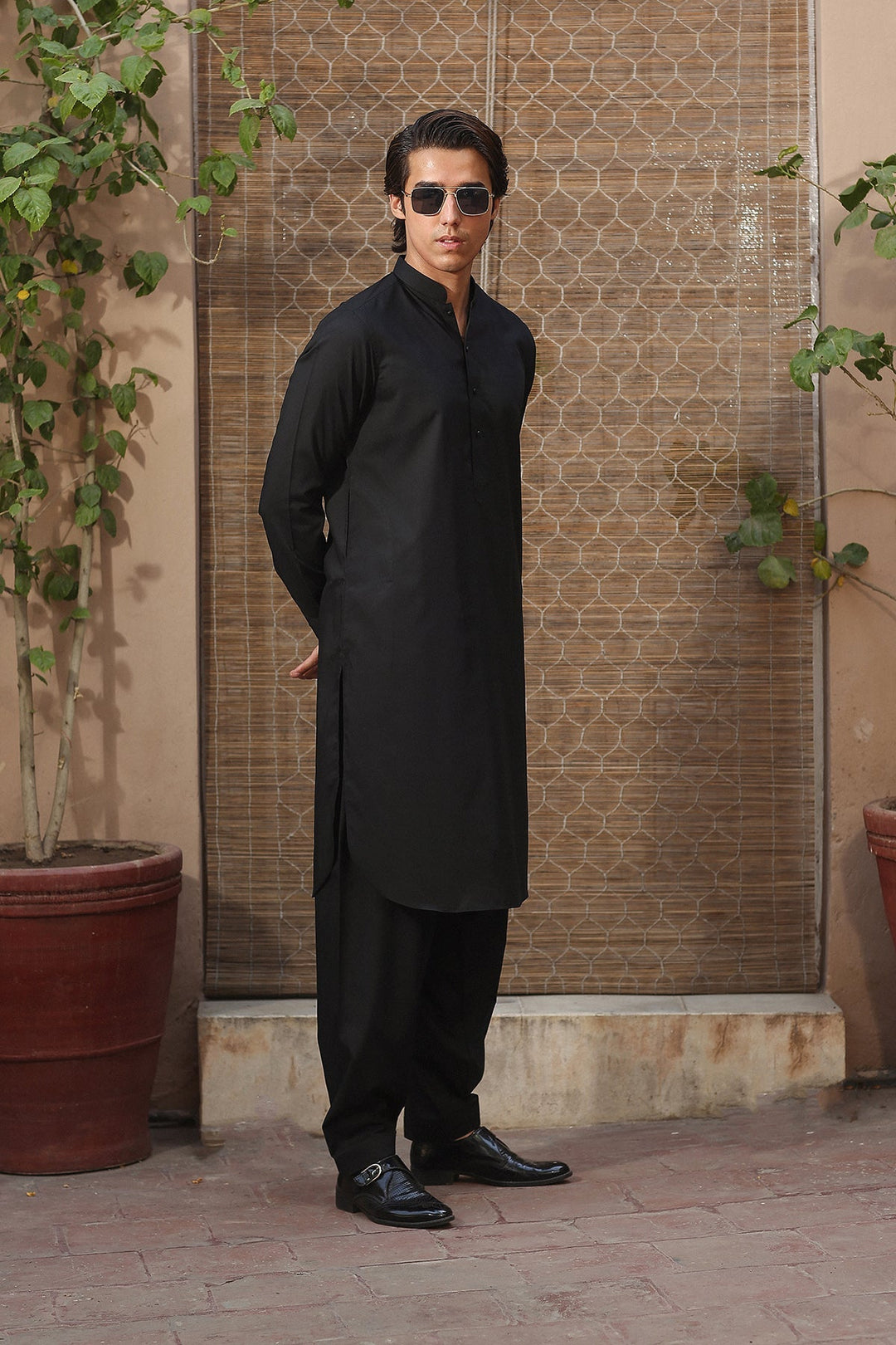 Poly Viscos Classic Round BTM Kameez Shalwar