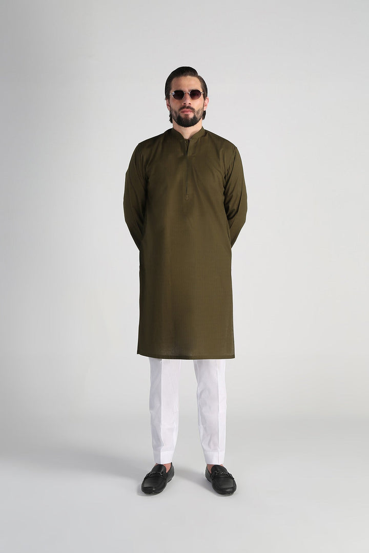 Lawn Cotton Jaquaed Classic Kurta