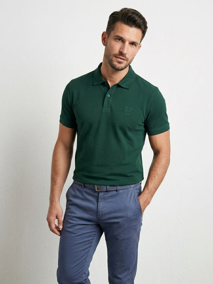 Smart Casual Pique Lycra Polo Shirt – 0002