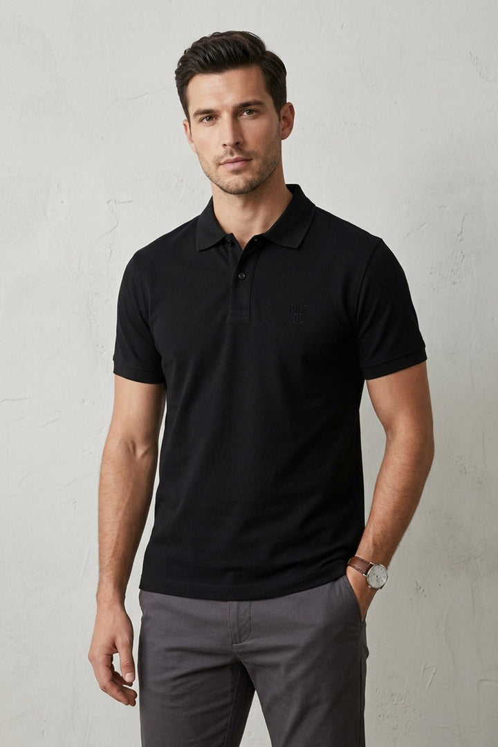 Smart Casual Pique Lycra Polo Shirt – 0002