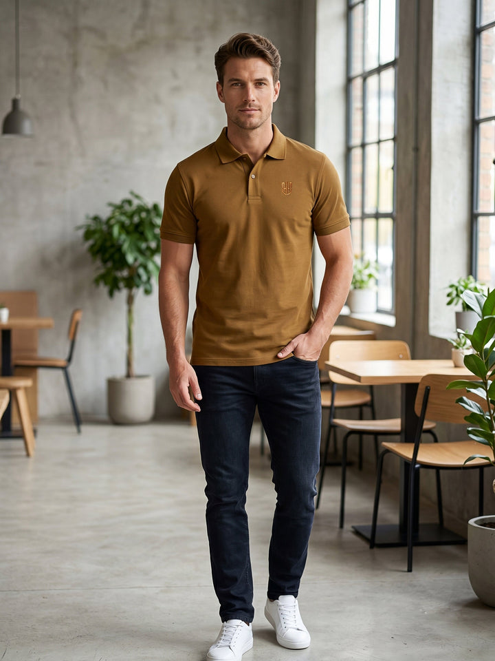 Smart Casual Pique Lycra Polo Shirt – 0002